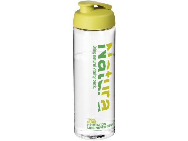 H2O Active® Vibe Bidón deportivo con tapa Flip de 850 ml Transparente/lima detalle 15