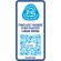 Bidón deportivo de 700 ml con tapa con boquilla H2O Active® Eco Tempo Azul aqua/azul detalle 16