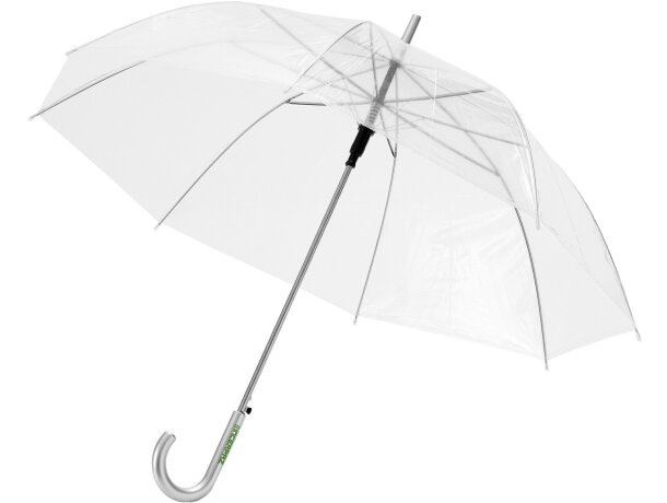 Paraguas automático transparente de 23"