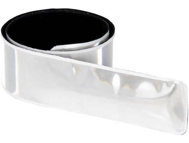 Pulsera seguridad reflectante enrollable Johan RFX 38 cm Blanco detalle 5