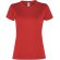 Camiseta deportiva mujer Slam Roly poliéster reciclado Rojo