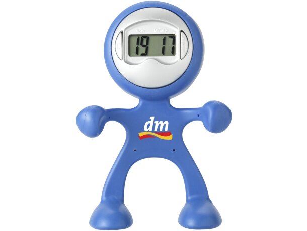 Reloj de sobremesa con despertador marciano personalizado