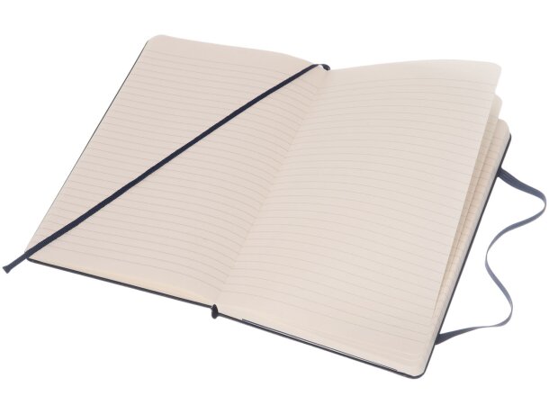 Libreta tapa dura rayada Classic Moleskine con cierre elástico detalle 24