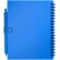 Juego libreta tapa blanda y bolígrafo reciclado Niove Azul detalle 3