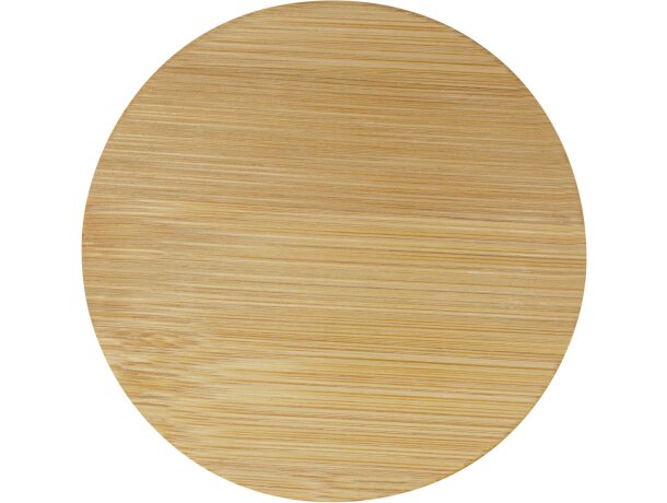 Recipiente vidrio alimentos Boley 320ml tapa bambú Natural/transparente detalle 6