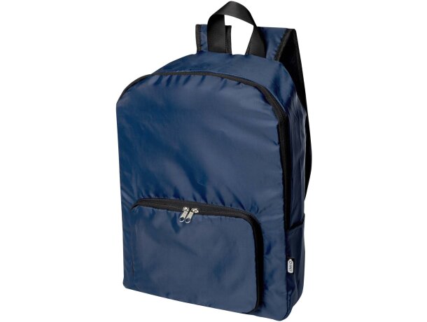 Mochila plegable EcoFold 15 litros de poliéster reciclado GRS detalle 18