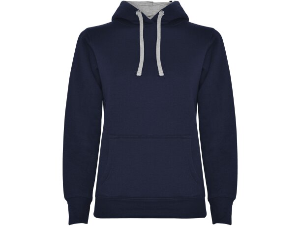 Sudadera con capucha para mujer Urban Roly Rojo detalle 85