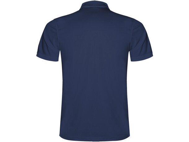 Polo deportivo transpirable Monzha Roly hombre piqué poliéster Azul marino detalle 38