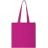 Bolsa 100% algodón asas largas certificado oeko-tex 100 g/m2 Carolina Magenta detalle 4