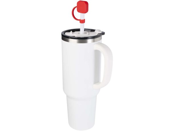 Funda de silicona Sip para pajita reutilizable sin BPA Rojo detalle 15