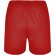 Pantalón corto deportivo infantil Player Roly poliéster Rojo detalle 11