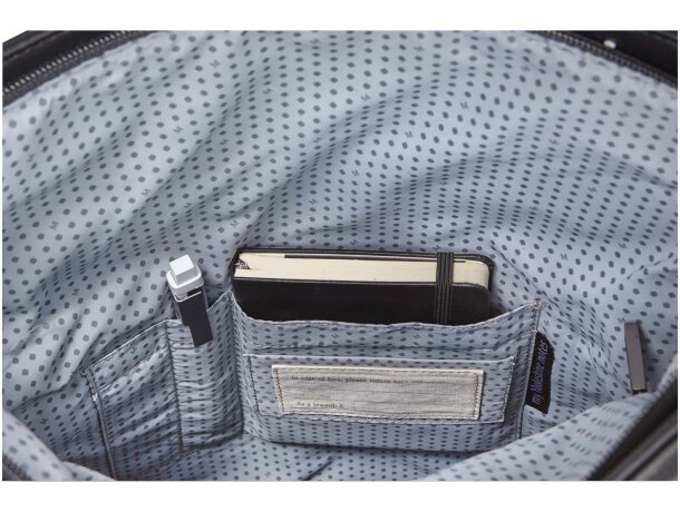 Funda vertical Moleskine Classic para dispositivos 15 pulgadas Negro intenso detalle 6