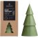 Vela árbol Navidad Originalhome cera palmiste certificada Verde jaspeado