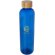 Bidón Ziggs 1000 ml PET reciclado con tapa bambú certificado Azul detalle 5