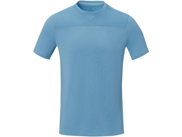 Camiseta Cool fit de manga corta para hombre en GRS reciclado Borax Azul nxt detalle 5