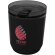 Vaso de doble pared Hudson 180ml plástico reciclado Negro intenso detalle 6
