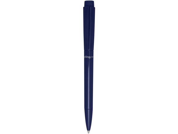 Bolígrafo Martha de plástico reciclado con tinta azul Azul marino detalle 14