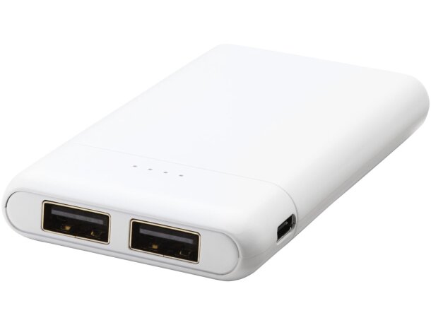 Batería externa 5000 mAh Odyssey con doble salida USB Negro intenso detalle 17