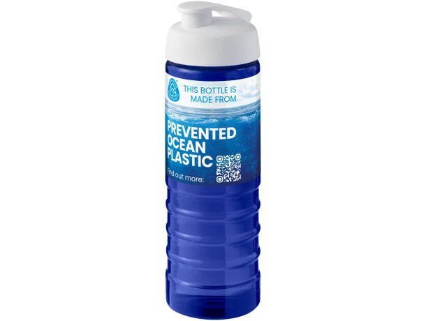 Bidón deportivo H2O Active Eco Treble con plástico reciclado Azul/blanco detalle 22