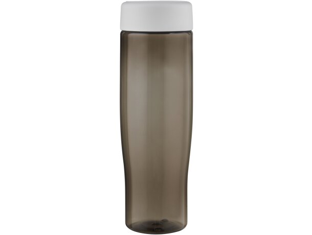 Bidón de agua de 700 ml con tapa de rosca H2O Active® Eco Tempo Blanco/carbón detalle 17