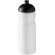 H2O Active® Base Bidón deportivo con Tapa Dome de 650 ml Blanco/negro intenso