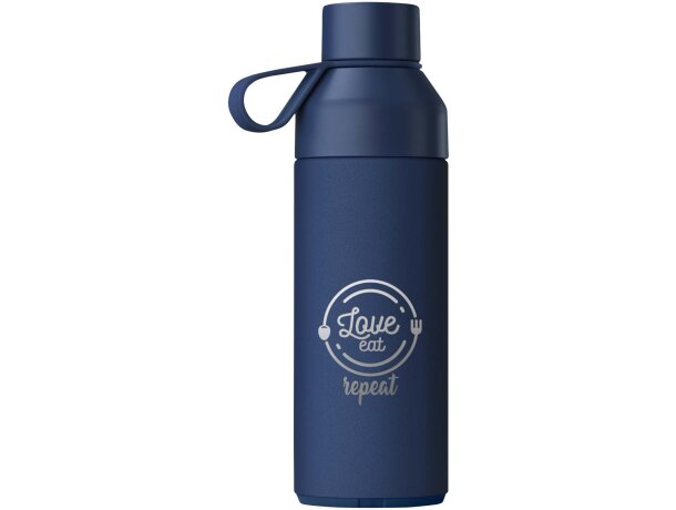 Botella de agua Ocean Bottle set regalo 3 en 1 de 500 ml Azul océano detalle 5