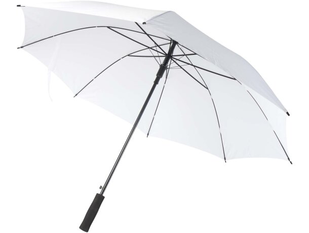 Paraguas Ibi 27 pulgadas con tejido pongee y armazón reforzado Rojo detalle 25