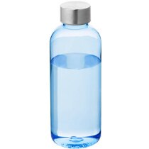 Botella deportiva sencilla con tapa de aluminio barata azul transparente Botella deportiva sencilla con tapa de aluminio barata azul transparente