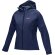 Chaqueta softshell reciclada Coltan para mujer con GRS Azul marino detalle 5