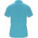 Polo deportivo de manga corta para mujer Monzha Roly Azul turquesa detalle 18