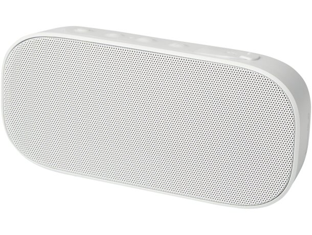 Altavoz Bluetooth Stark 2.0 reciclado IPX5 5W Blanco detalle 8