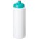 Baseline® Plus Bidón deportivo con tapa de 750 ml con asa Blanco/azul aqua