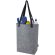 Bolsa tote de fieltro reciclado certificado GRS Felta Gris medio detalle 4