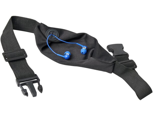 Riñonera deportiva flexible Nicolas Plateado detalle 15