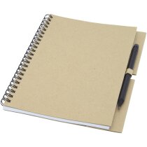 Libreta mediana con espiral y lápiz Luciano Eco