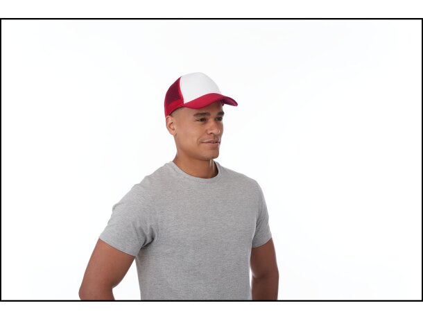 Gorra con cierre ajustable y rejilla personalizada