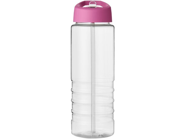 H2O Active® Treble Bidón deportivo con tapa con boquilla de 750 ml Transparente/rosa detalle 22