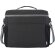 Bolsa isotérmica Aqua 22L poliéster reciclado certificado GRS Negro intenso detalle 3