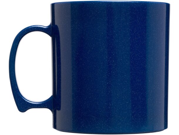 Taza plástico san 300ml con asa integrada personalizable Azul medio detalle 9