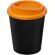 Vaso reciclado de 250 ml Americano® Espresso Eco Negro intenso/naranja