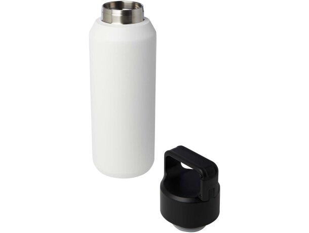 Botella Astra 600ml acero reciclado con aislamiento de cobre Blanco detalle 16