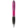 Bolígrafo ergonómico con clip Rosa/negro intenso