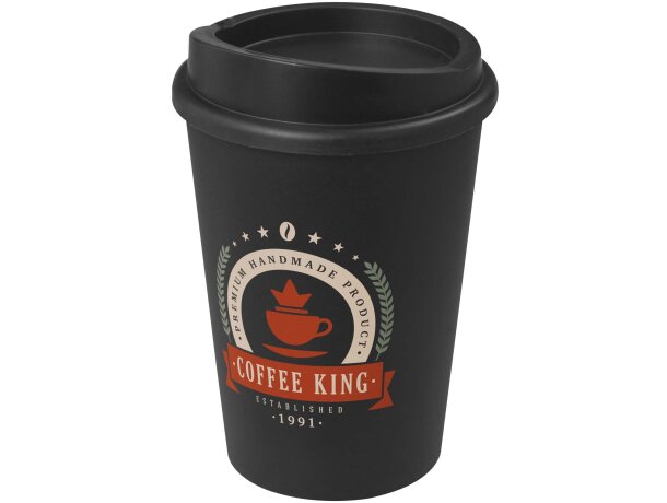 Vaso 300ml con tapa clip Americano Switch libre de BPA Negro intenso detalle 5