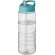 H2O Active® Treble Bidón deportivo con tapa con boquilla de 750 ml Transparente/azul aqua