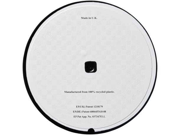 Posavasos redondo Brite-Mat con material reciclado de neumático Negro intenso detalle 2