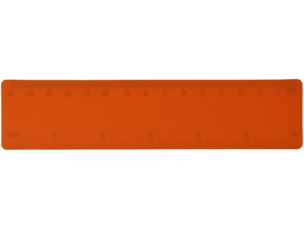 Regla de plástico flexible Rothko 15 cm con doble escala Naranja detalle 12