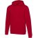 Sudadera con capucha unisex Spinel algodón orgánico certificado Rojo