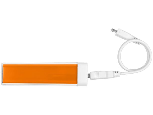 Power bank de plástico modelo flash para empresas