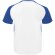 Camiseta deportiva Bugatti Roly cool fit unisex Blanco/azul real detalle 2