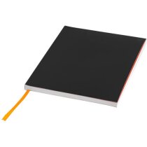 Libreta tamaño A5 con banda elástica horizontal negro intenso Libreta tamaño A5 con banda elástica horizontal negro intenso